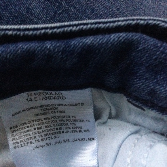 Old Navy Rockstar Mid-rise 14 Patches Medium Wash - Picture 12 of 13